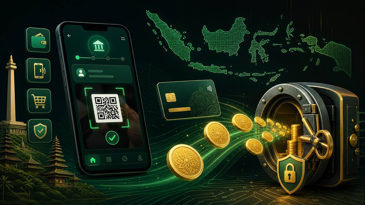 Ilustrasi metode pembayaran digital