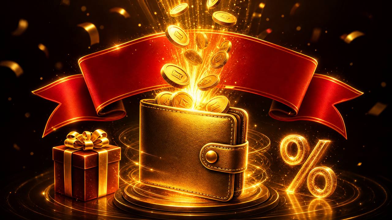 Ilustrasi bonus deposit pertama